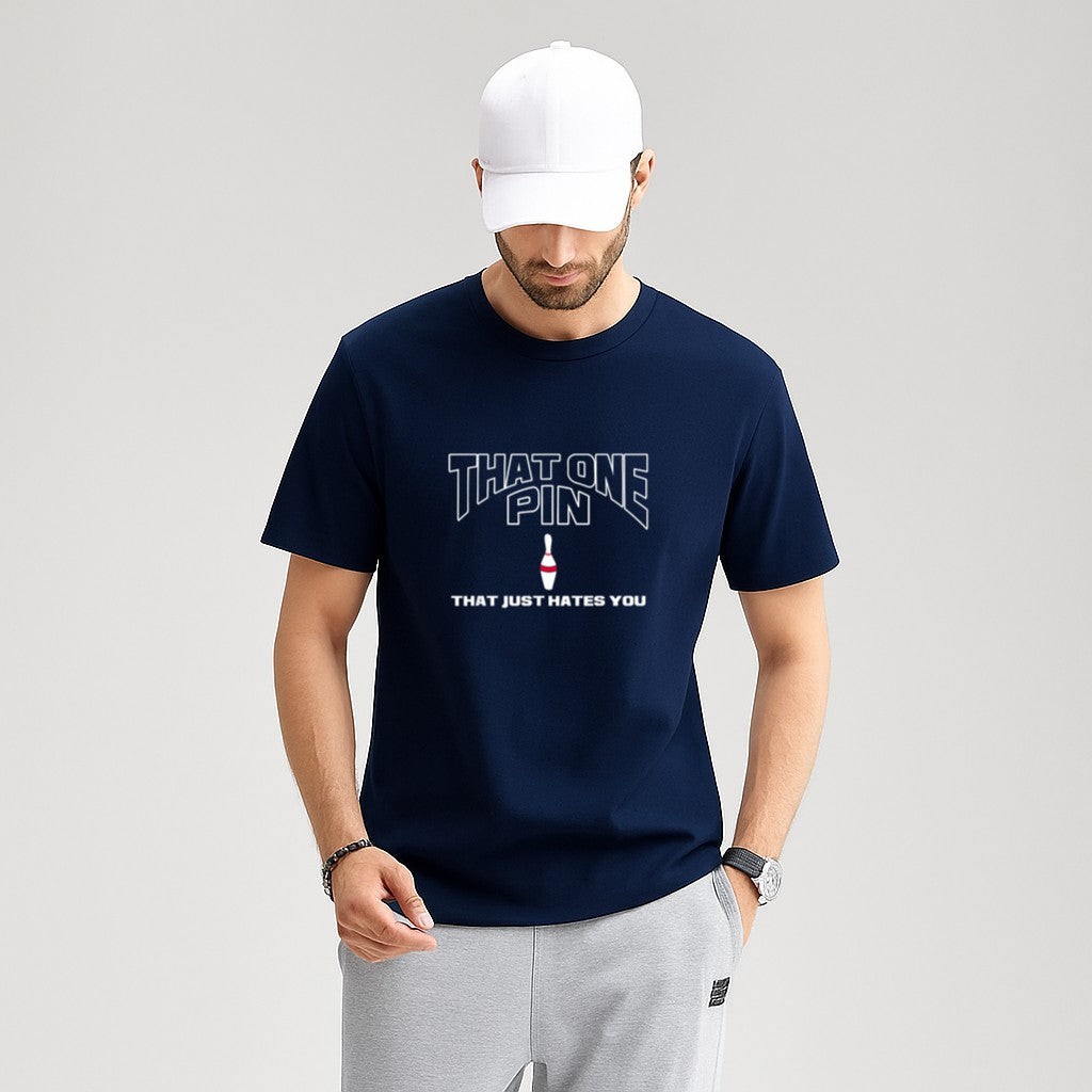 Bowling That One Pin That Just Hates You Funny Bowler T-Shirt