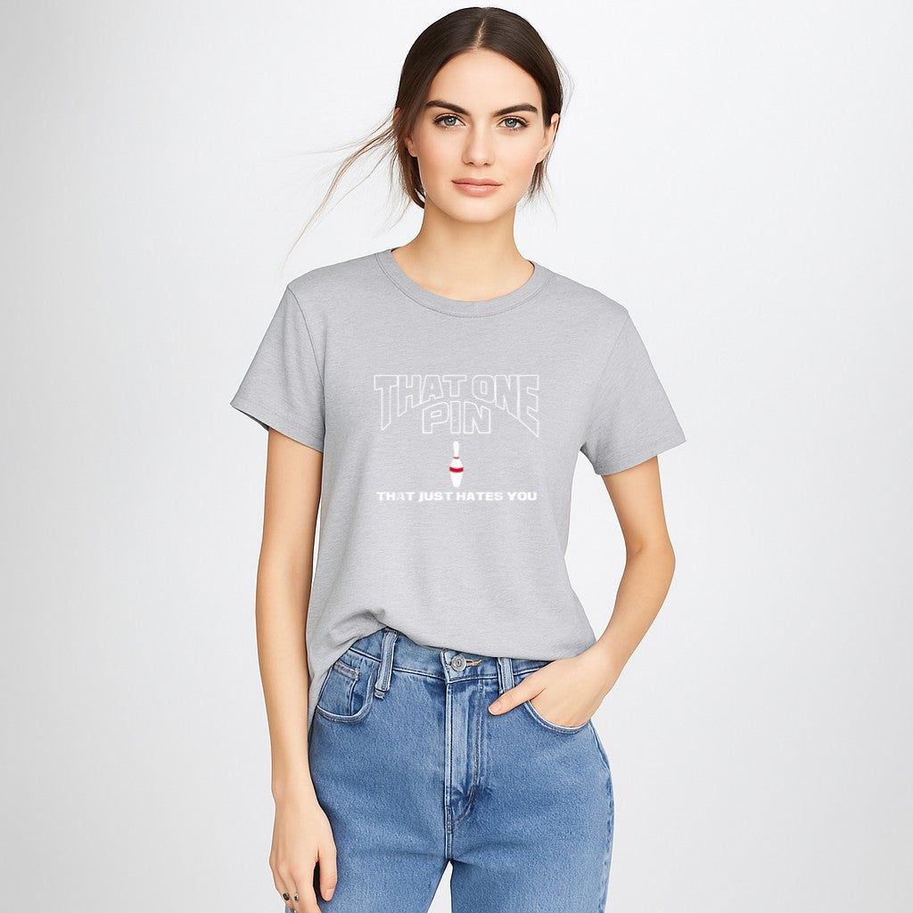Bowling That One Pin That Just Hates You Funny Bowler T-Shirt