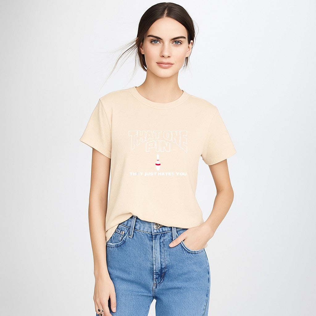 Bowling That One Pin That Just Hates You Funny Bowler T-Shirt