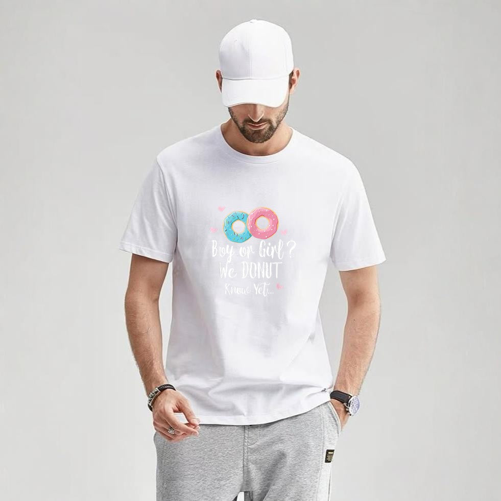 Boy or Girl We Donut Know  Gender Reveal T-Shirt