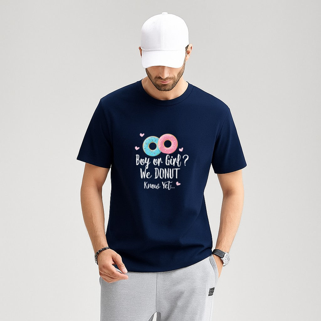 Boy or Girl We Donut Know  Gender Reveal T-Shirt