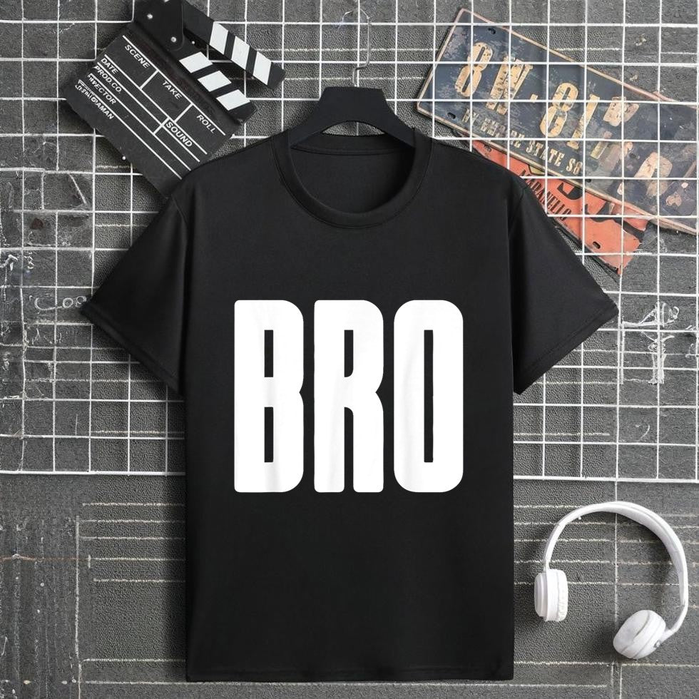 BRO Big Little Buddy Friend Cool Fraternity Tee T-Shirt
