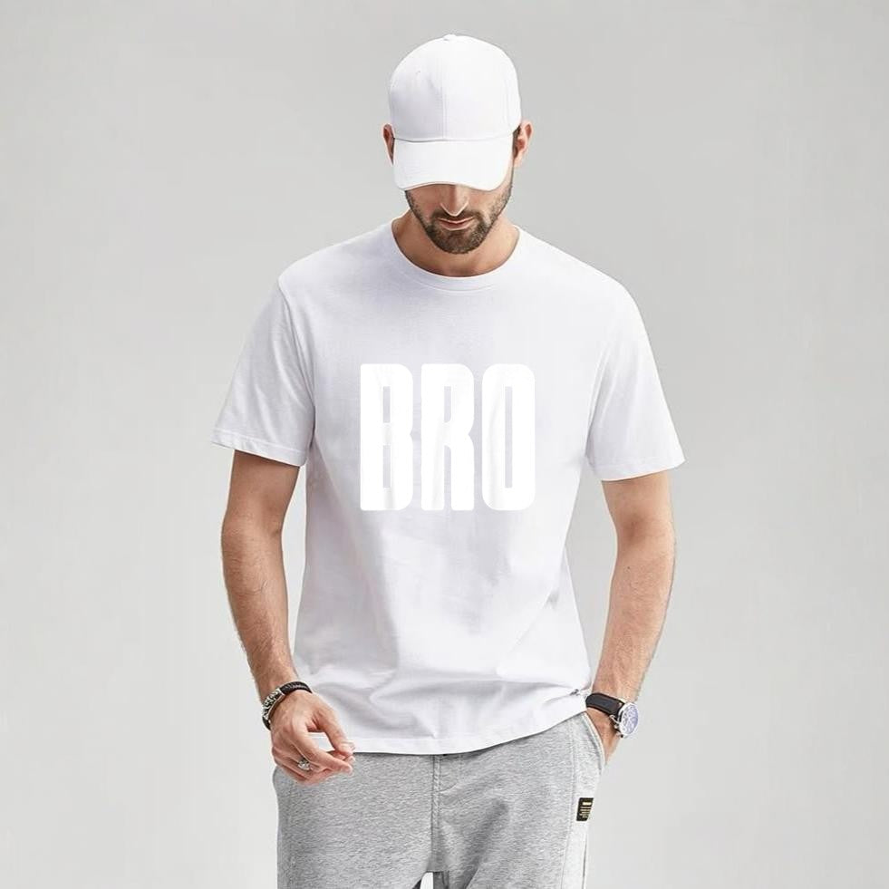 BRO Big Little Buddy Friend Cool Fraternity Tee T-Shirt